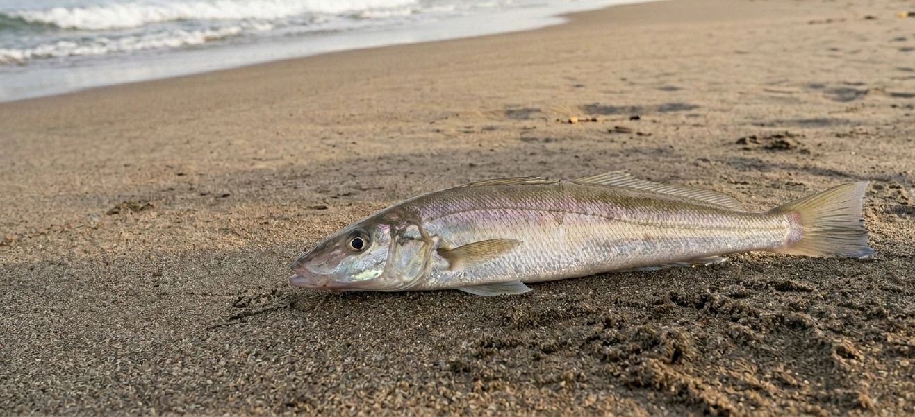 キス 24cm 5本 三陸沖の釣果